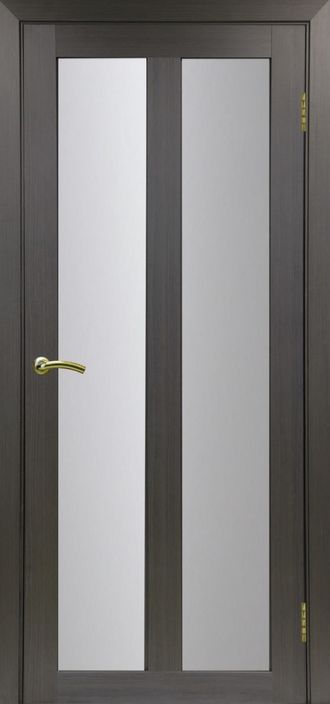 Межкомнатная дверь "Турин-521.22" венге (стекло сатинато)