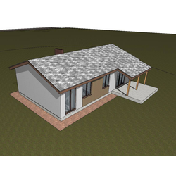 Одноэтажный дом с тремя спальнями 99м² (S9)