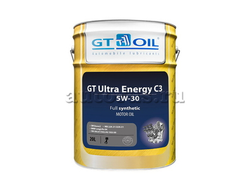 Масло моторное GT OIL GT Ultra Energy C3 5W-30 синтетическое 20 л 8809059407943