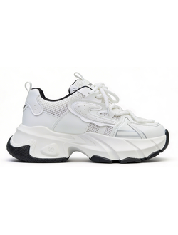 Кроссовки Balenciaga Sneakers Platform White Black