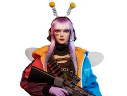 Пчелка, девушка-стрелок - КОЛЛЕКЦИОННАЯ ФИГУРКА 1/6 scale END BEE GIRL (GD97003) - GDTOYS