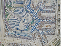 Картина обогреватель, фото аэропорта О'Хара