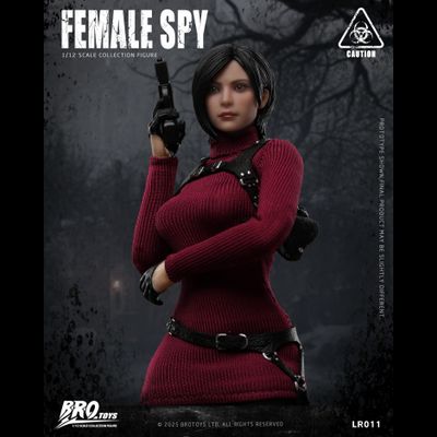 ПРЕДЗАКАЗ - Ада Вонг (Resident Evil 4 Remake) - Коллекционная фигурка 1/12 SCALE Female Spy with Movable Eyes (LR011) - BROTOYS ?ЦЕНА: 13900 РУБ.?