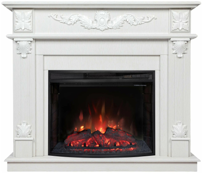 Электрокамин Philadelphia WT с очагом Evrika 25.5 LED