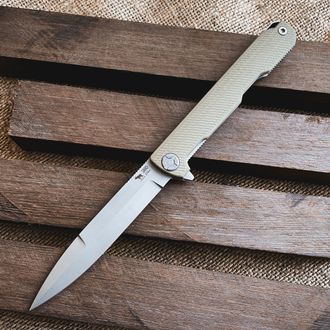 Складной нож Single EVO (сталь AUS10, Тан G10)