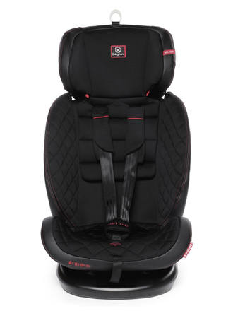 Автокресло Baby Care Shelter 0-36кг, IsoFix, поворотная база 360, Eco Black