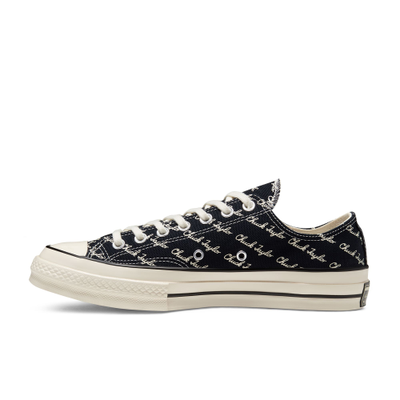 Converse Chuck 70 Оригинал c подписью черные низкие 167698c фото