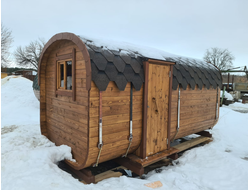 КВАДРО БАНЯ-БОЧКА 4 МЕТРА (ВХОД СБОКУ)