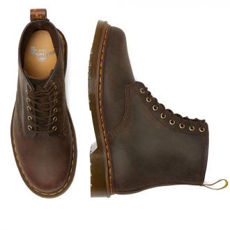 Обувь Dr. Martens 1460 Crazy Horse коричневые