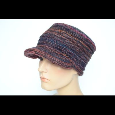 Разноцветная вязаная фуражка кепи Vizio Италия 8010 TV