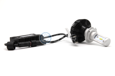 Светодиодные лампы CP-ZES H7, 12-24V, 25W, чипы LUXEON ZES, световой поток 4000Lm, возможность юстировки (комплект, 2шт)