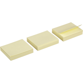 Блок-кубик Kores 46050, 50х40, желтый (300 л)