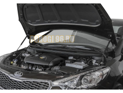 Амортизаторы капота, 2 шт. АвтоУпор для Kia Cerato III / III рестайлинг 2013-2016 / 2016-2018