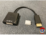Переходник Displayport (M),  DVI-I Dial Link (F)