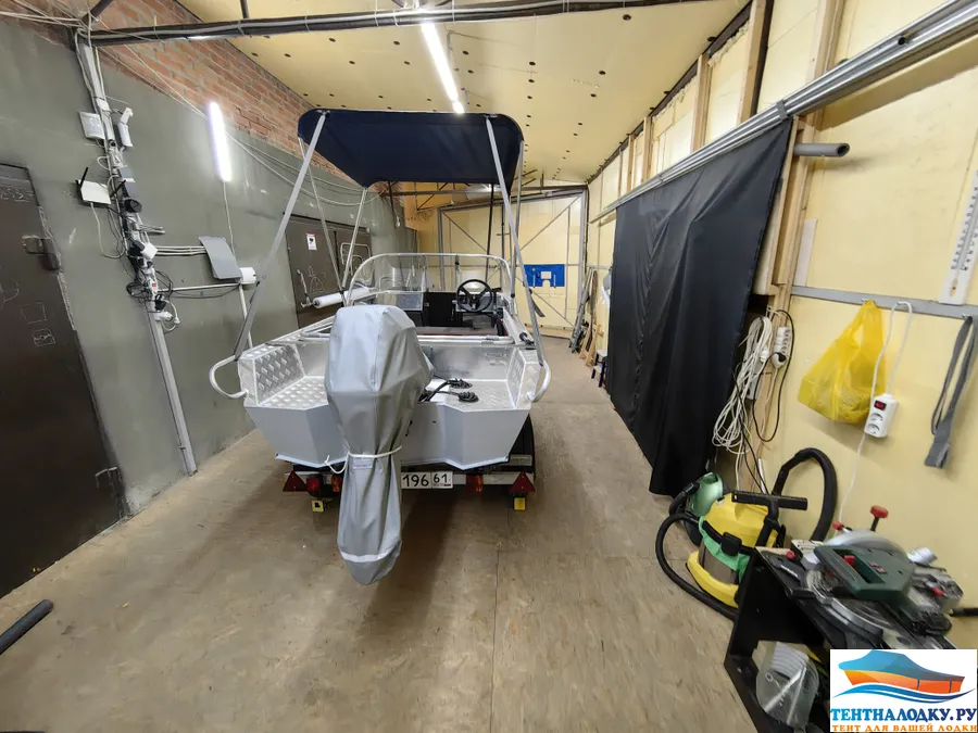 Биминитоп на лодку Вятбот 390