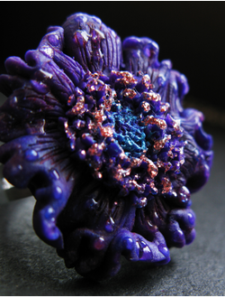 Волшебное кольцо "Пыльца Фей" из коллекции необычных украшений с цветами