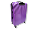 Пластиковый чемодан  Баолис фиолетовый размер S