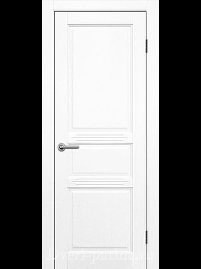 Дверь белая эмаль Джулия-2, межкомнатная