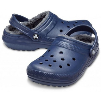 CROCS CLASSIC LINED CLOG УТЕПЛЕННЫЕ ТЕМНО-СИНИЕ