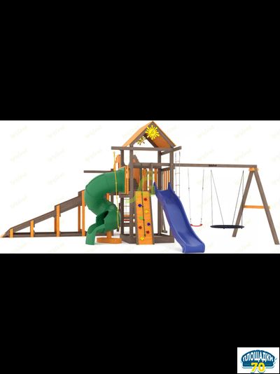 Всесезонная площадка IgraGrad С Мостик 1 с трубой SF1