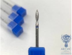 Фреза алмазная "Пламя" 240 021B синяя
