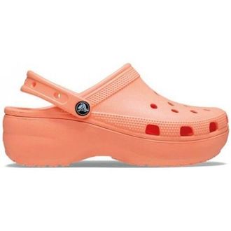 CROCS CLASSIC PLATFORM CLOG ОРАНЖЕВЫЕ