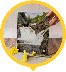 Печать на фотоклисталлах