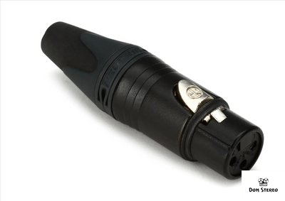 Neutrik NC3FXX-BAG разъем XLR (мама), черный