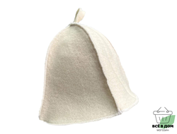 Шапка для бани  Бацькина баня