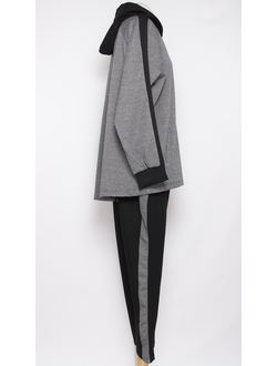 КОСТЮМ ЖАКЕТ   И БРЮКИ  "Пуговица"  р.52