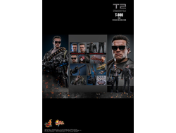 ПРЕДЗАКАЗ - Терминатор Т-800 (Арнольд Шварценеггер, "Терминатор 2: Судный День") - Коллекционная фигурка 1/6 Terminator 2: Judgment Day (2.0) (MMS795) - Hot Toys ?ЦЕНА: 46600 РУБ.?