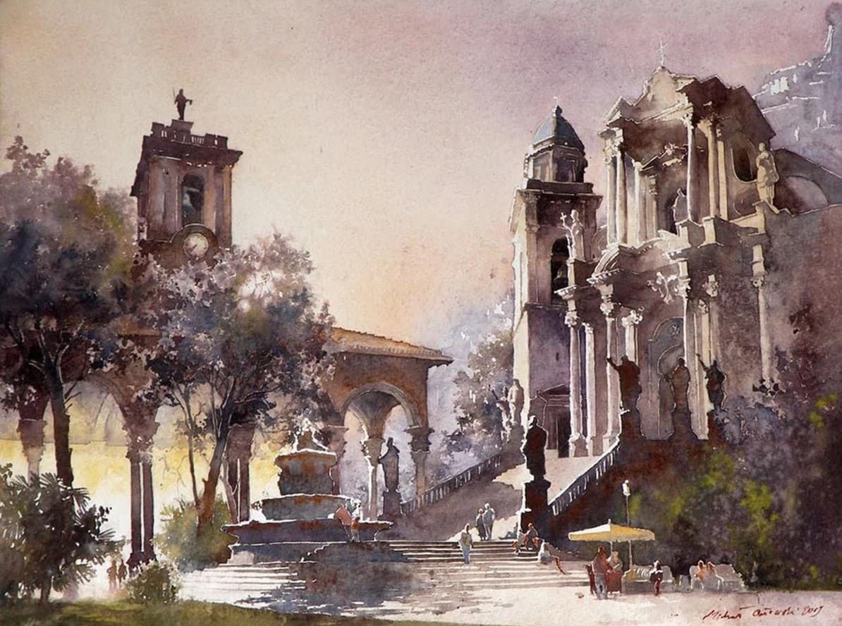 Старые мастера акварели