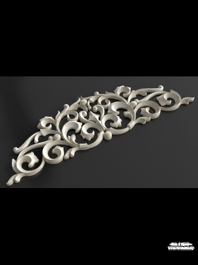 Carved pattern for CNC