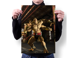 Плакат Мортал Комбат, Mortal Kombat №1