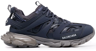 Кроссовки BalenciaTrack Clear Solek черные