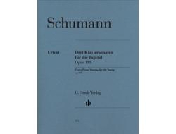 Schumann: Three Piano Sonatas for the Young op. 118