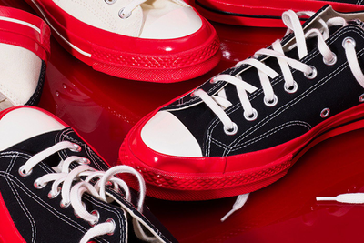 Converse undercover red cheap