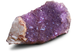 Кристалл аметиста, клипарт на прозрачном фоне, Legenda Vincento