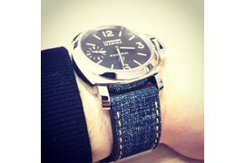 Пошив ремешка из кожи теленка