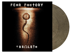 Fear factory - Obsolete LP Clear & Black Marbled