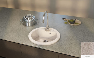 Кухонная мойка Fostogran FGD 51N, 510x510x160мм. 435-Латте