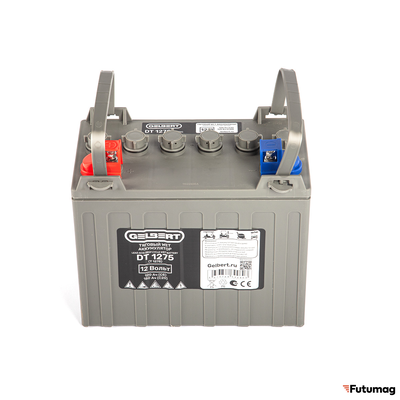 Тяговый WET аккумулятор Gelbert DT1275 (T1275) 12V120A/H C5