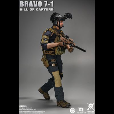 Джон "Соуп" МакТавиш (Soap, CoD Modern Warfare 2 2022)  - Коллекционная ФИГУРКА 1/6 scale BRAVO 7-1 KILL OR CAPTURE (GA1009) - General's Armoury