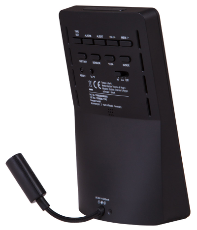 Метеостанция Bresser Temeo Life H с цветным дисплеем, черная