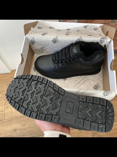 New Balance 754 Black с мехом