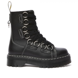 Ботинки Dr. Martens Jadon Xl Fine Haircell Nappa черный женские