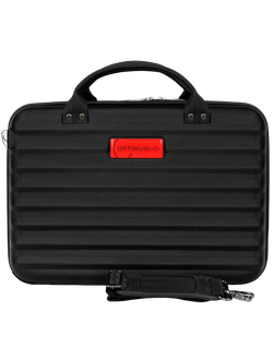 Пластиковый кейс для ноутбука 15.6 - 16 дюймов Optimum, черный матовый