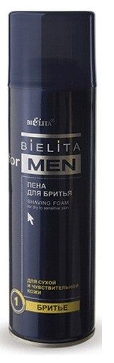 БЕЛИТА MEN Пена для бритья для сухой и чувствительной 250 мл