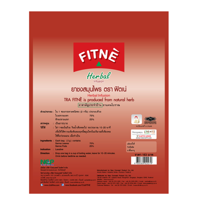 Тайский травяной чай Fitne Natural Herbal Tea Infusion (80 гр, 40 саше)