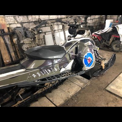 Наклейки на снегоход SKI DOO summit 2008 - 2013 #1222